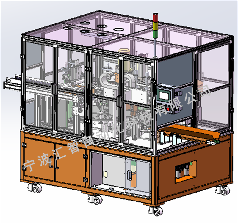 小毛套滚刷装配